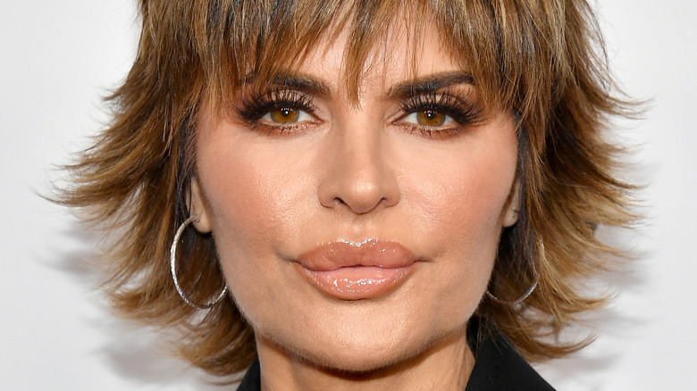 Lisa Rinna posing in March 2020