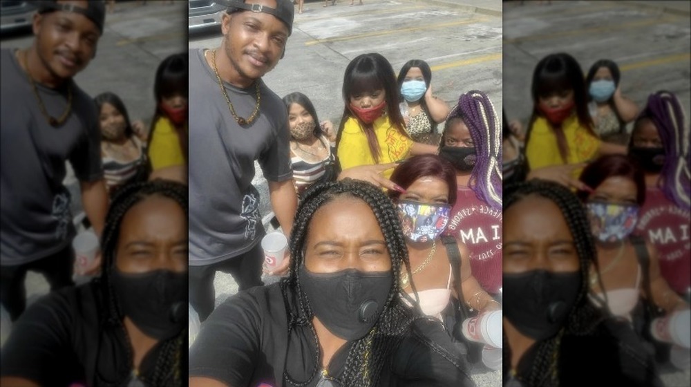 'Little Women: Atlanta' cast and crew wearing masks