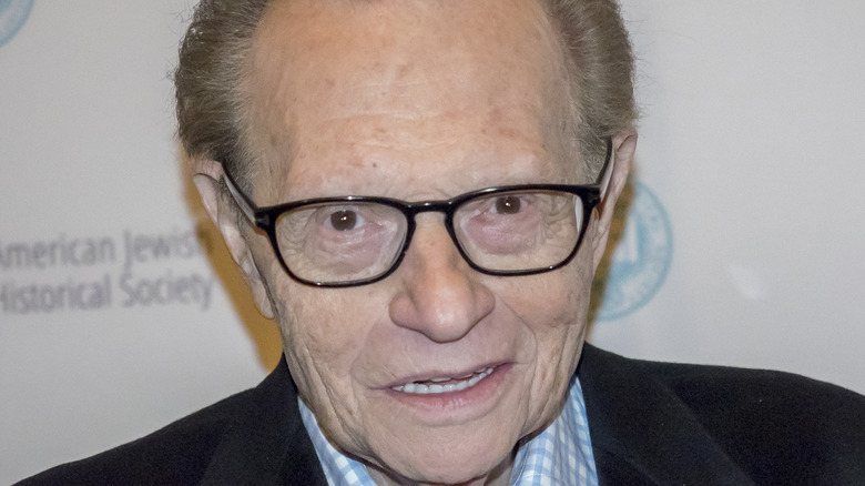 Larry King smiling 