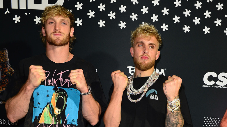 Logan and Jake Paul red carpet 