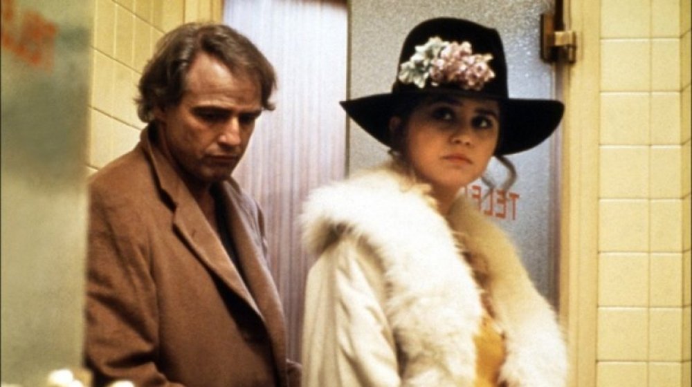 Marlon Brando and Maria Schneider in Last Tango In Paris