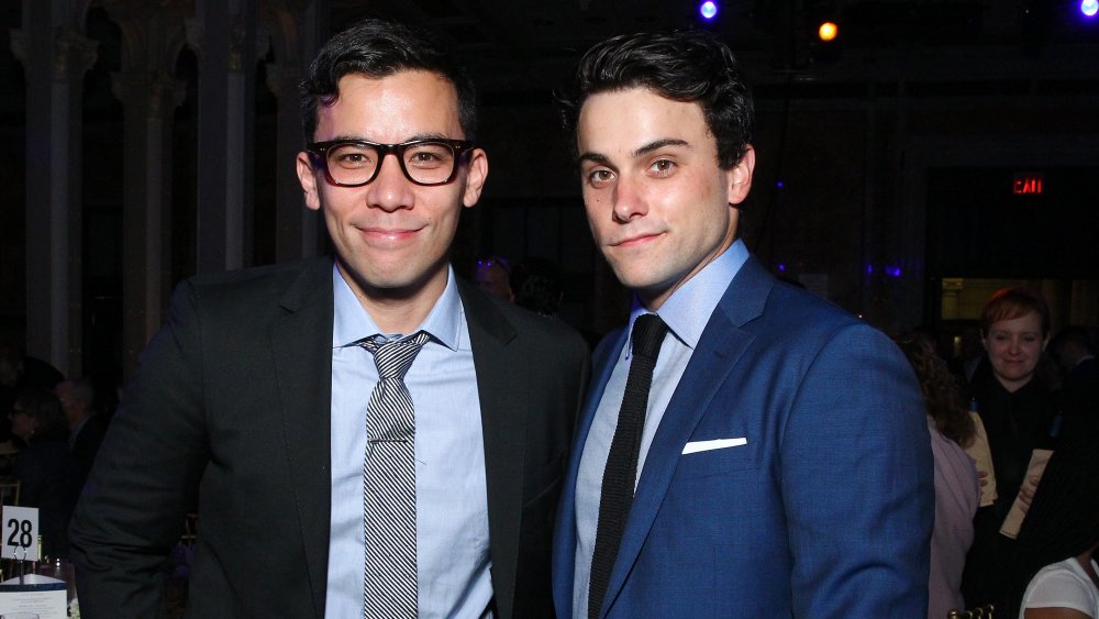 Conrad Ricamora and Jack Falahee at the Point Honors Gala honoring Greg Louganis and Pete Nowalk