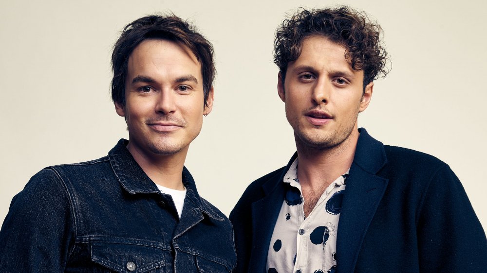 Tyler Blackburn and Michael Vlamis﻿ posing for a portrait during the 2019 Winter TCA