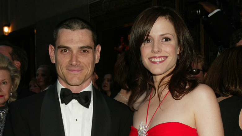 Billy Crudup and Mary-Louise Parker smiling