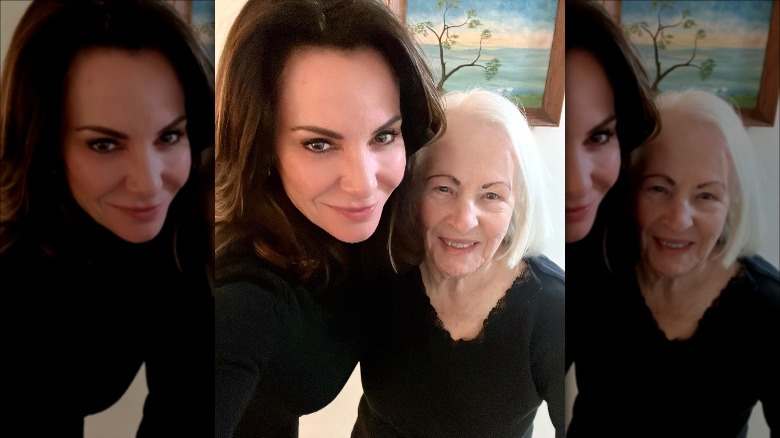 Luann de Lesseps and her mom