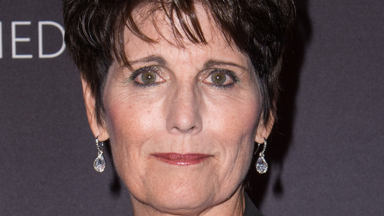 Lucie Arnaz smiles at an event