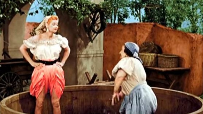 Lucille Ball in Lucy's Italian Movie.