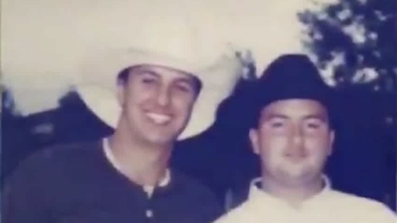 Luke Bryan with brother Chris Bryan