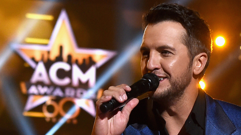 Luke Bryan hosting the ACM Awards