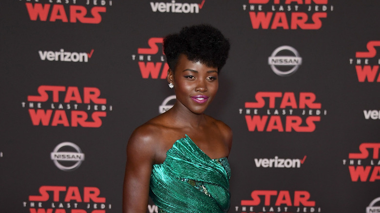 Lupita Nyong'o "Star Wars" premiere