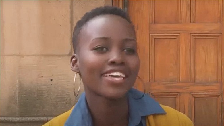 Lupita Nyong'o in college