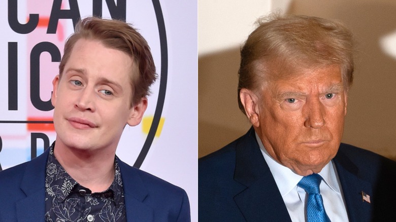 Macaulay Culkin Donald Trump