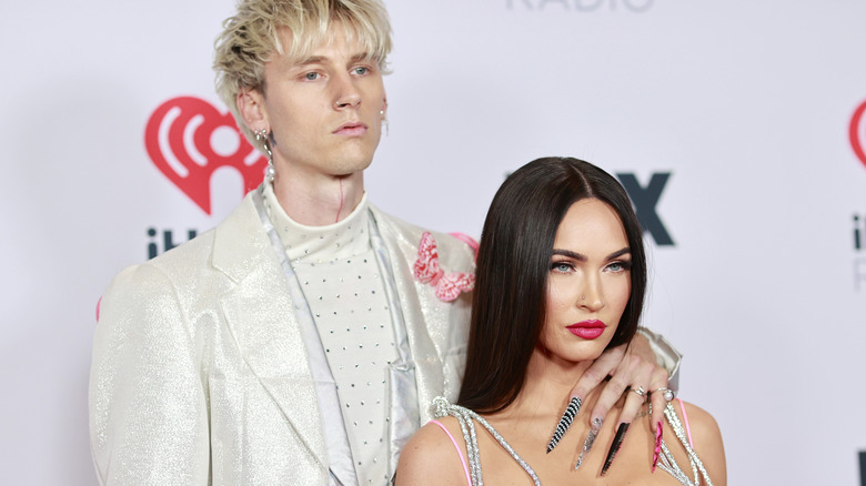 Machine Gun Kelly and Megan Fox on the red carpet