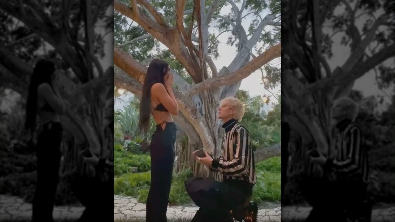 MGK and Megan Fox proposal shocked