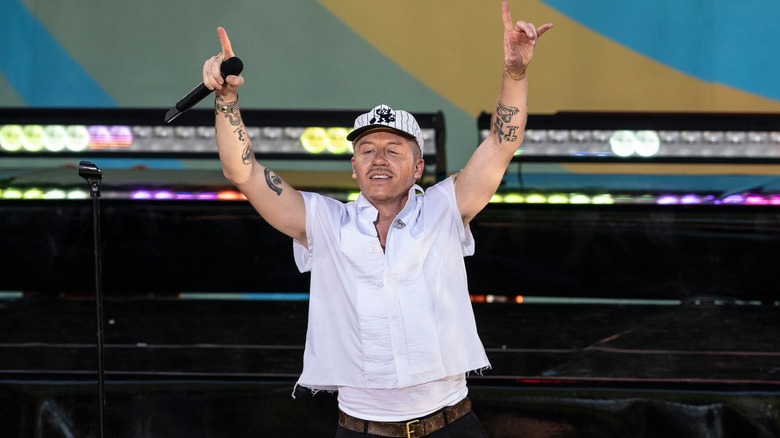 Macklemore performs at Good Morning America concert 2022