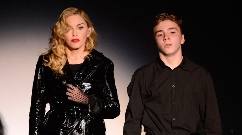 Madonna and son Rocco Ritchie