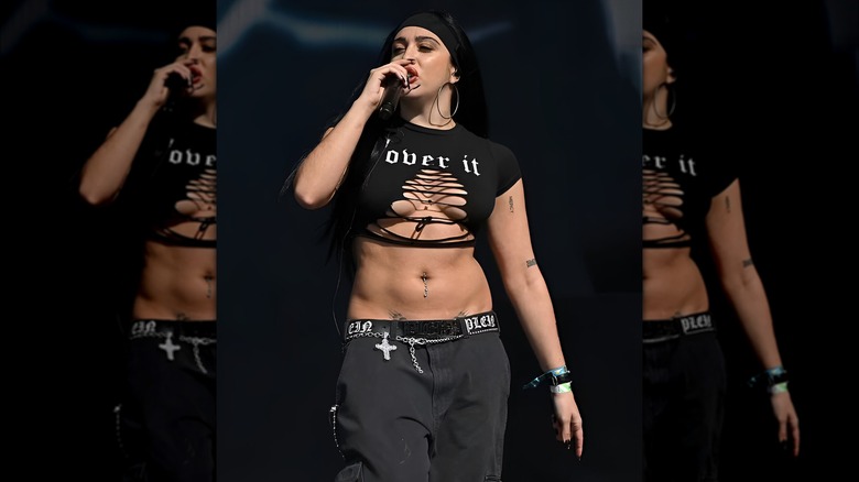 Lourdes Leon performing on stage