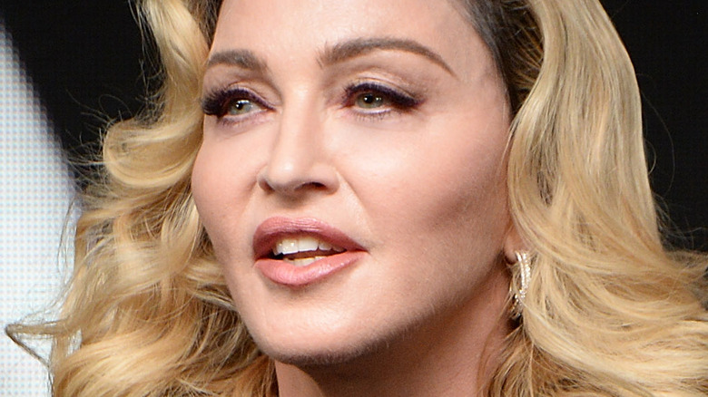 Madonna at a launch event