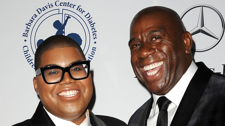 Magic Johnson Supports Son Ej Living His Truth With Powerful Tribute 2794