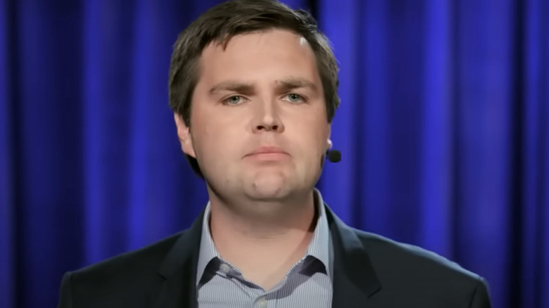 Makeup Artist Says JD Vance's Eyeliner Look Could Be Exactly What We Think