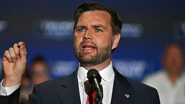 Makeup Artist Says JD Vance's Eyeliner Look Could Be Exactly What We Think