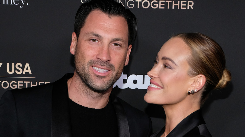 Maks Chmerkovskiy, Peta Murgatroyd, smiling, 2020 photo 