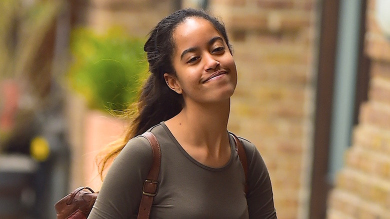 Malia Obama in New York City