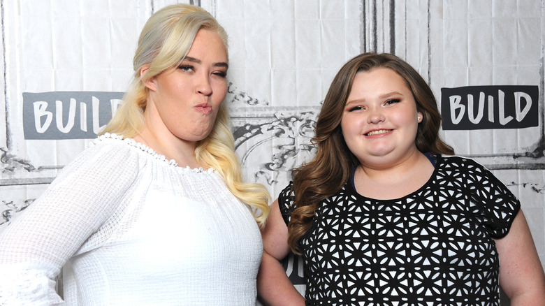 Mama June Honey Boo Boo white backdrop