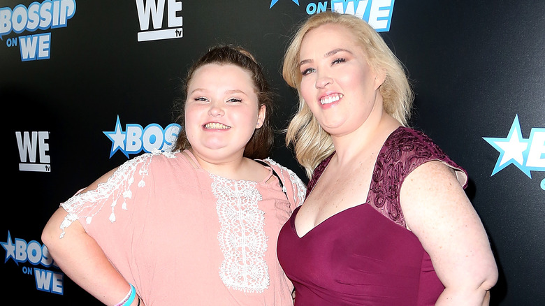 Honey Boo Boo and Mama June smiling