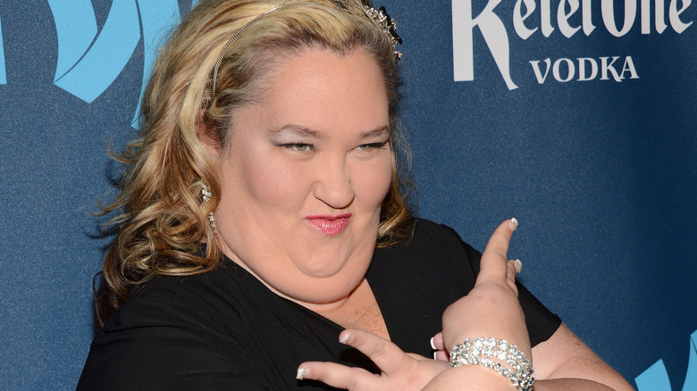 June "Mama June" Shannon posing 