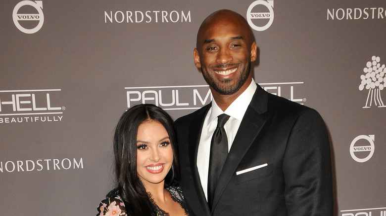 Vanessa Bryant and Kobe Bryant on the red carpet