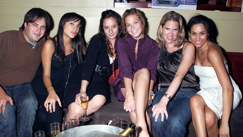 Meghan Markle, Mandy Moore, and friends 