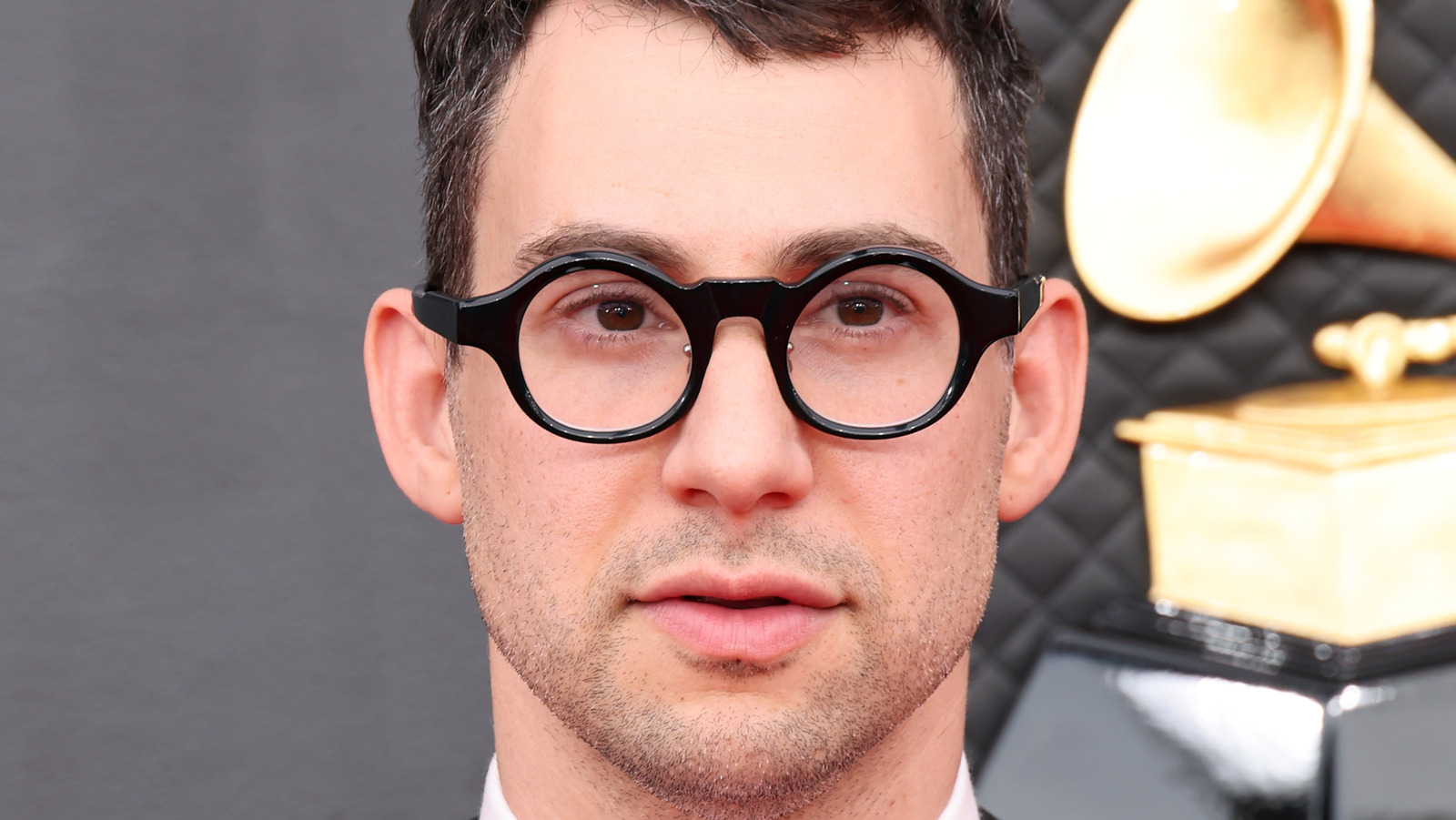 Margaret Qualley puts on a cosy display with her fiancé Jack Antonoff at  the Grammys