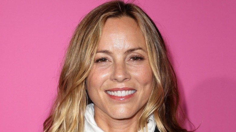 Maria Bello smiling