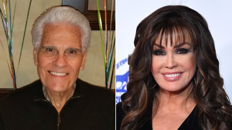 Karl Engemann and Marie Osmond smiling