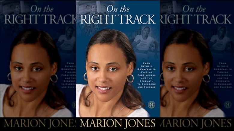 Marion Jones' memoir cover