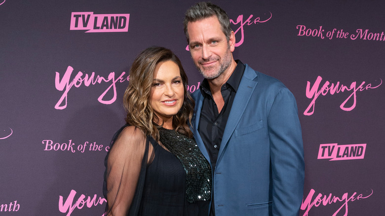 Mariska Hargitay and Peter Hermann attend TVLand Younger Season 6 premiere 2019