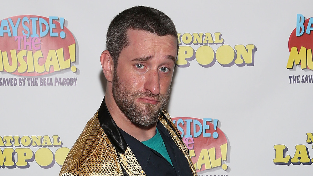 Dustin Diamond poses 