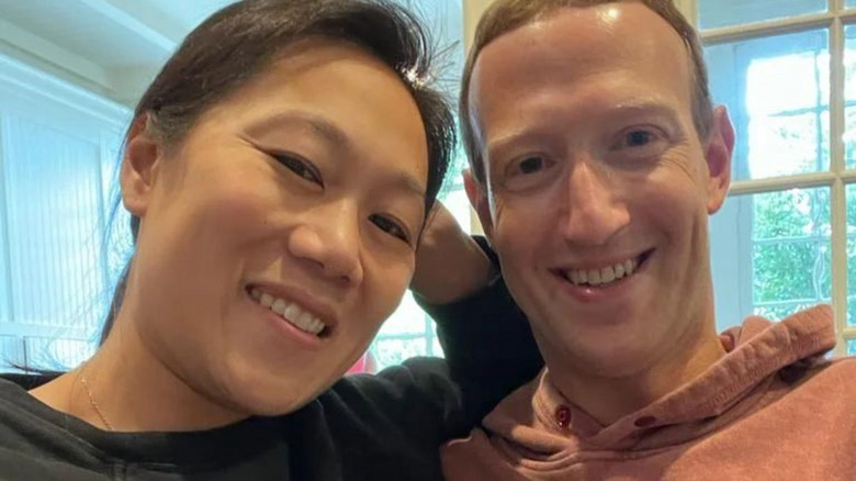 Mark Zuckerberg and Priscilla Chan announcing new baby