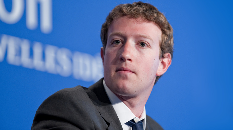 Mark Zuckerberg at an event