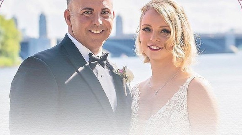 Mark Maher Lindsey Georgoulis wedding picture married at first sight