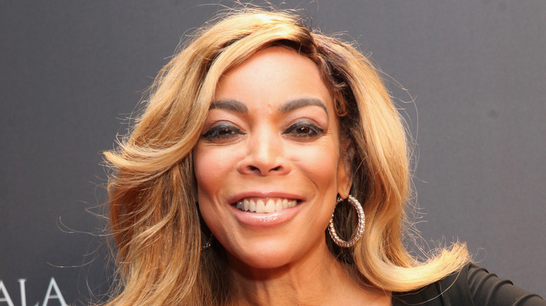 Wendy Williams poses at an event