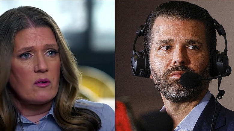 Donald Trump Jr and Mary Trump