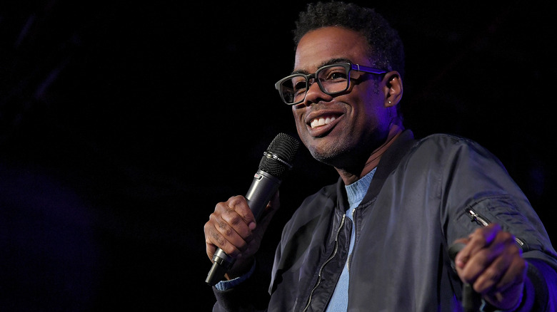 Chris Rock performs