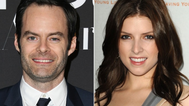 Bill Hader and Anna Kendrick smiling