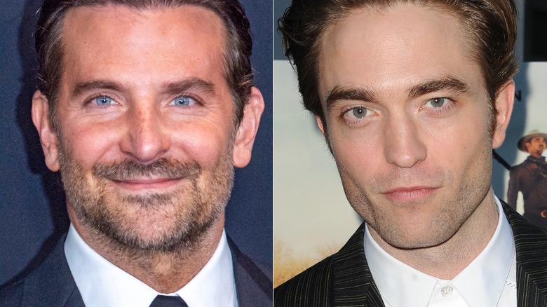 Bradley Cooper and Robert Pattinson smiling