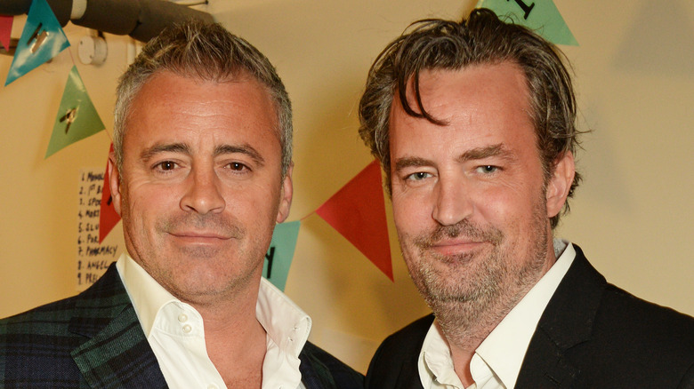 Matthew Perry and Matt LeBlanc