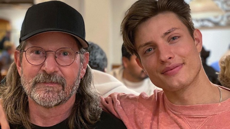 Matt Rife poses with his grandfather