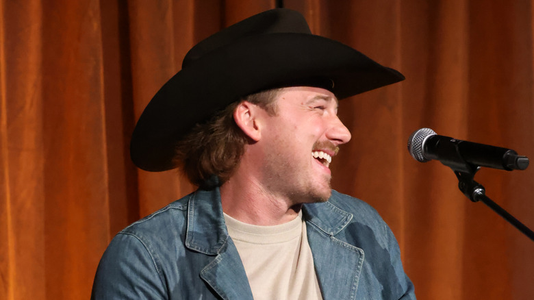 Morgan Wallen laughing