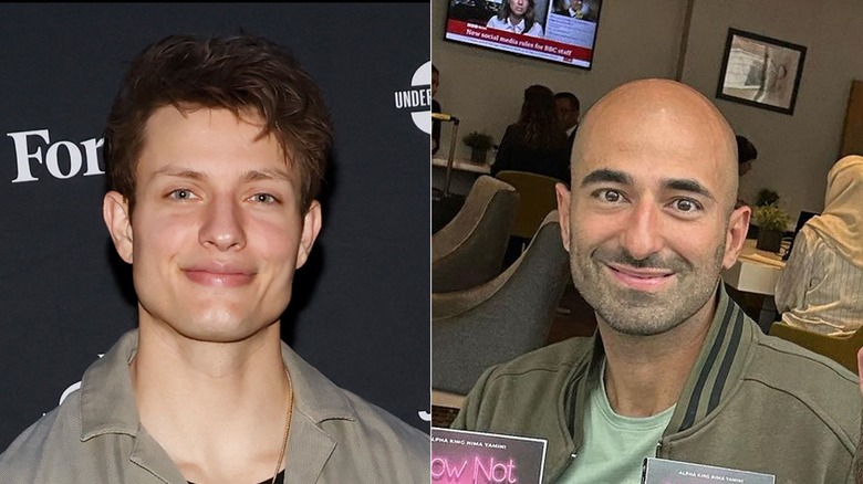 Split image of Matt Rife and Nima Yamini smiling